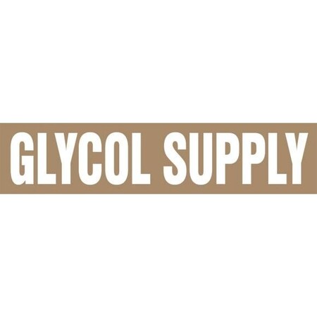 Accuform ASME ANSI PIPE MARKER GLYCOL RPK373CTB RPK373CTB